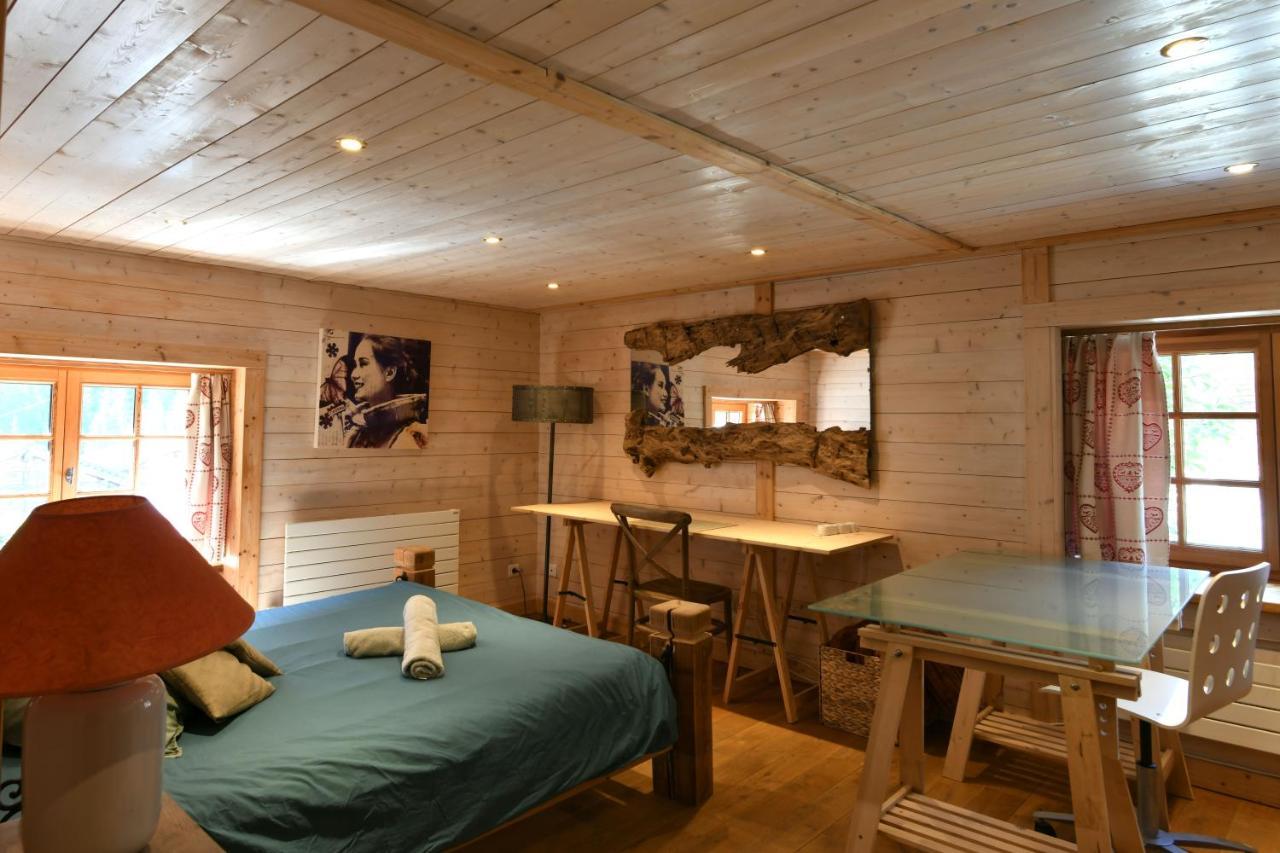 Le Vallorcin, Chalet Le Sizeray - Mont Blanc Vallorcine Kültér fotó